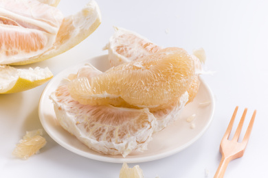 柚子果粒水果柚子 柚子肉