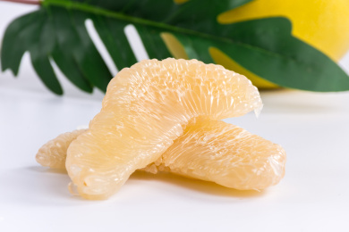 柚子果粒水果柚子 柚子肉