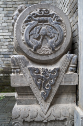 古代建筑抱鼓石