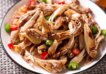 香辣麻辣海鲜蟹钳 中国