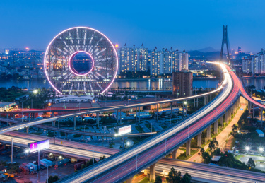 广州大厦 桥梁 道路 交通运输