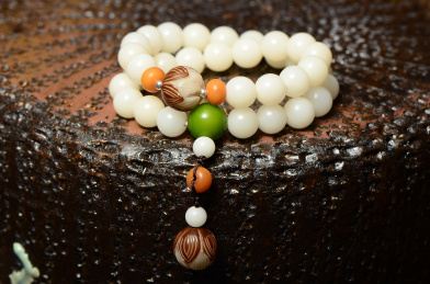 白玉菩提子佛珠手串手链