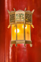 重庆市人民大礼堂室内装饰物品