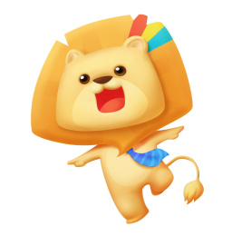 Q版狮子卡通形象