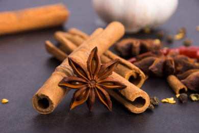 香料调料干辣椒八角桂皮花椒