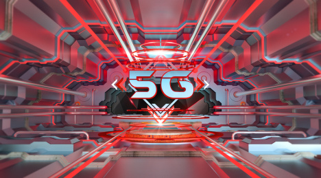 科技绚丽5G技术