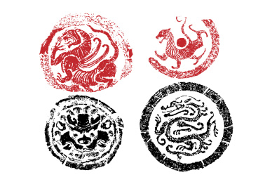 中国古代汉画艺术纹饰图案