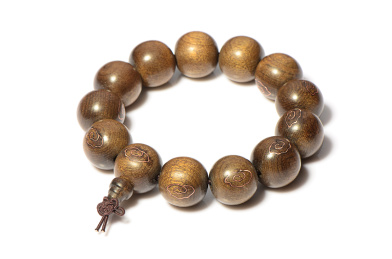 金丝楠木佛珠手串手链