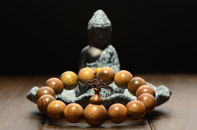 金丝楠木佛珠手串手链