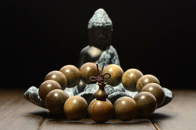 金丝楠木佛珠手串手链