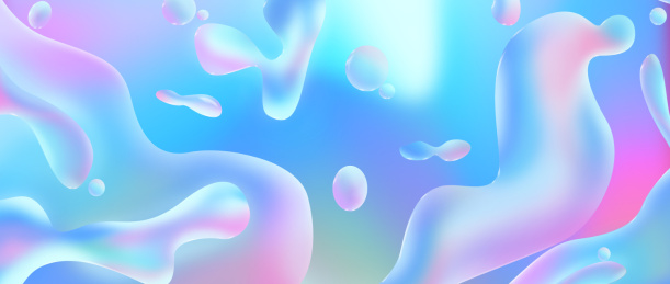 梦幻流动的渐变背景