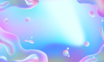 梦幻色彩渐变背景