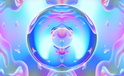 卡通梦幻水晶球