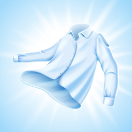 净白衣服素材矢量