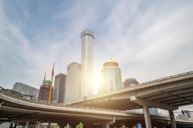北京城市景观建筑