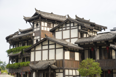 深圳甘坑客家小镇建筑