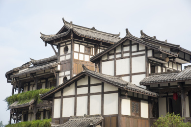 深圳甘坑客家小镇建筑