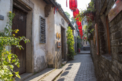深圳甘坑客家建筑小巷子