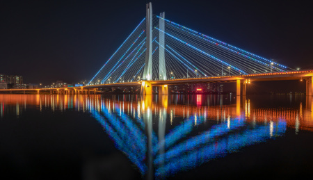 广东省惠州合生大桥夜景