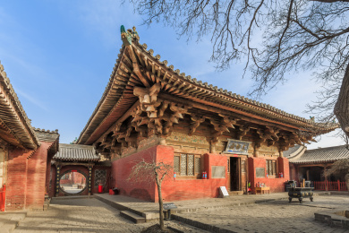 山西平遥镇国寺古建筑