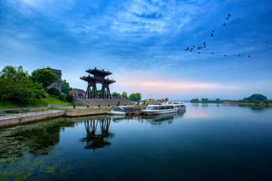 江苏新沂古运河码头