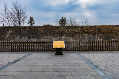 河南省濮阳市戚城遗址会盟台古建筑