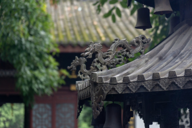 福州西湖公园开化寺香炉