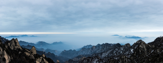 中国河南尧山风光