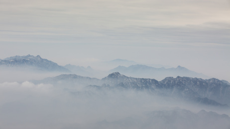 中国河南尧山风光