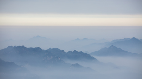 中国河南尧山风光