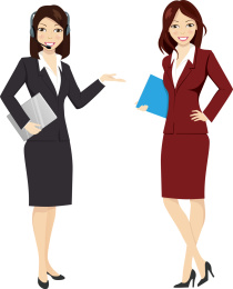 年轻的女性职员企业家商人