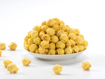 奶油爆米花特写 中国