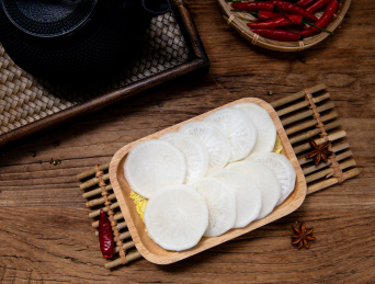 火锅食材白萝卜 中国