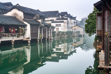 中国浙江乌镇风光