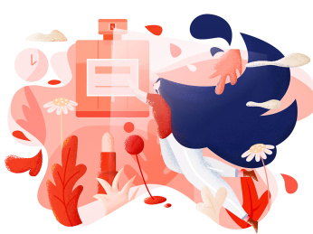 香水喷雾的女神