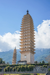 云南省大理崇圣寺三塔