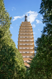 云南省大理崇圣寺三塔的千寻塔