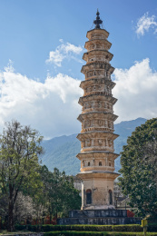 云南省大理崇圣寺三塔的南塔