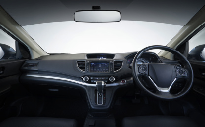 现代汽车工业内部汽车内饰