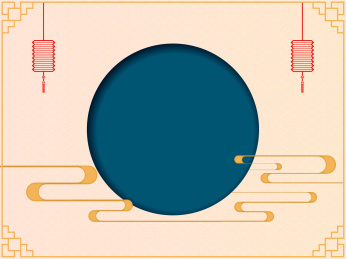 中国传统节日中秋节矢量背景素材