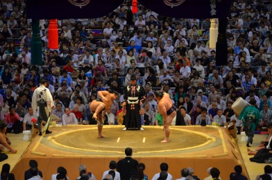 日本相扑比赛 日本