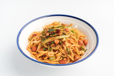 中华美食——香辣拌面