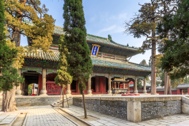 山东省邹城市孟子孟庙亚圣殿