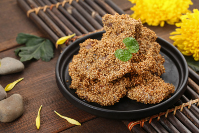 美食:芝麻牛排 家常菜