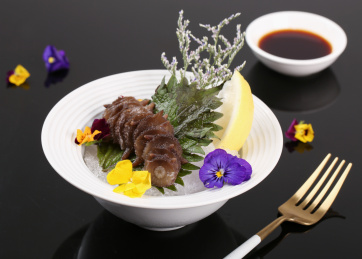 美食:海参刺身 家常菜