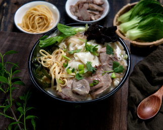 河南特色羊肉烩面