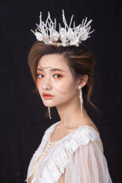 皇冠新娘造型