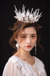 皇冠新娘造型