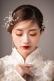 中国新娘造型