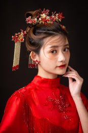 中国新娘造型